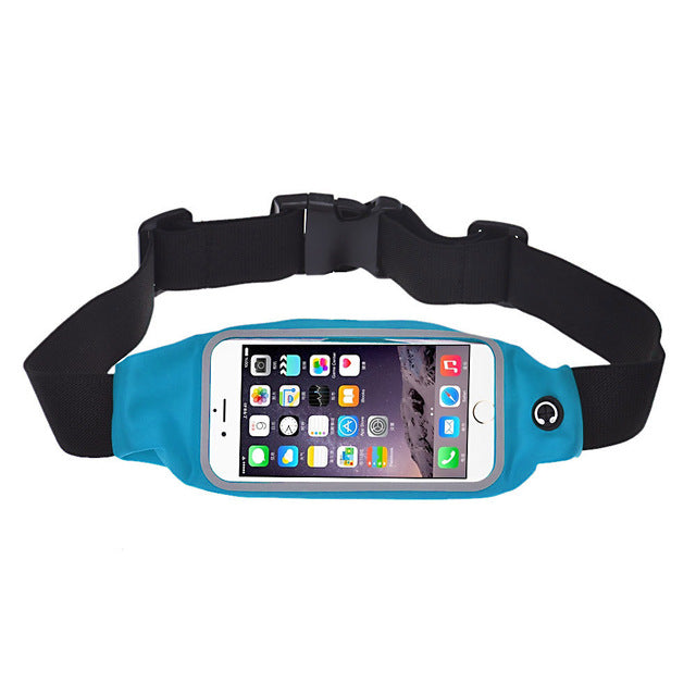 Waterproof Sports Running Gym Waist Belt Bag