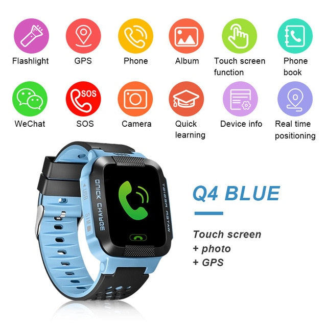 Children Smart Watch Safe Camera SIM Call