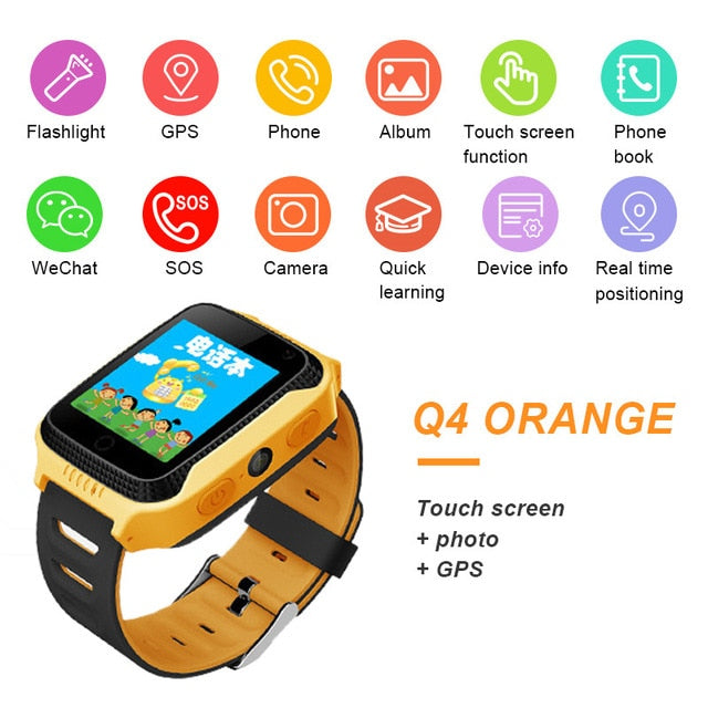 Children Smart Watch Safe Camera SIM Call