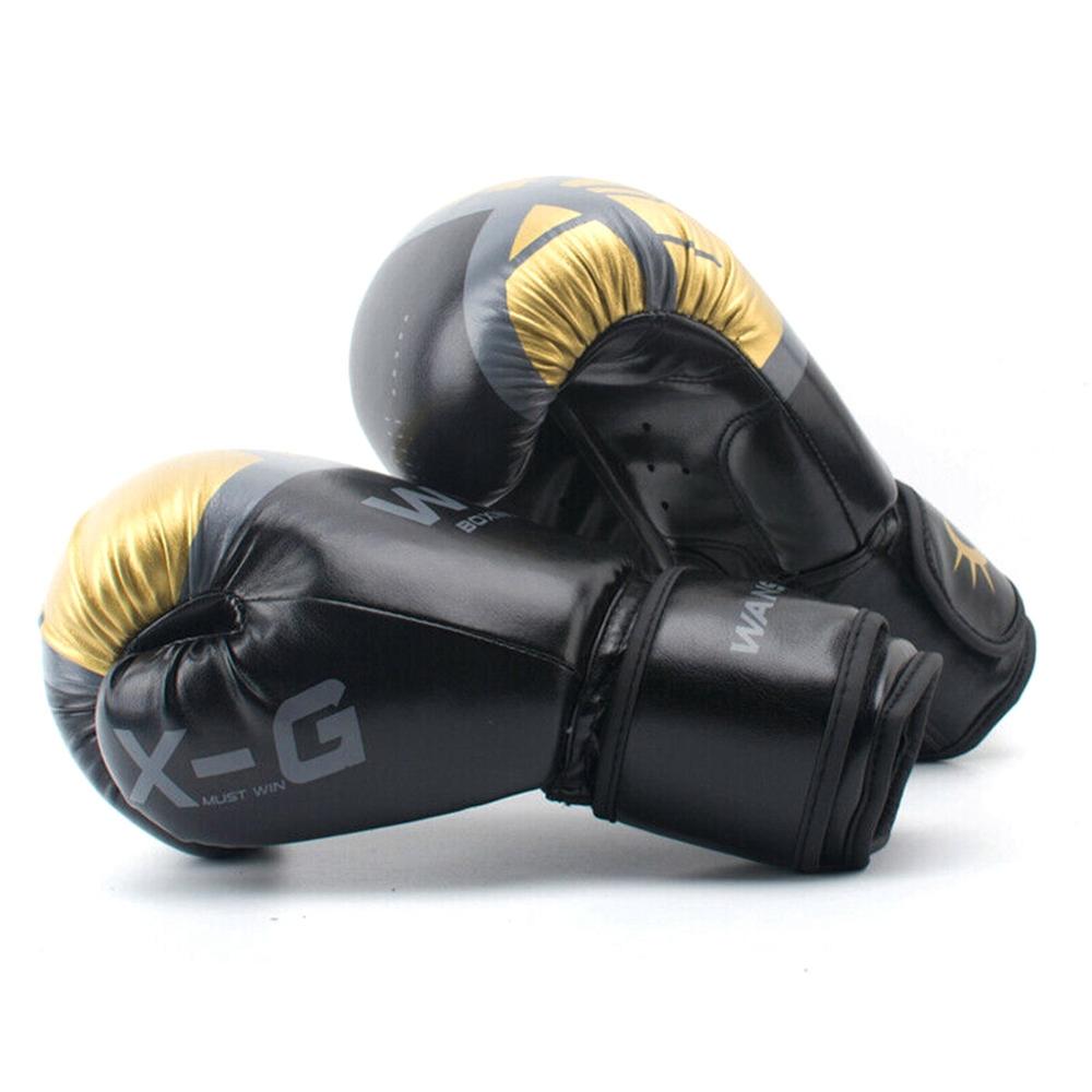 Adult Boxing Gloves PU Leather Mittens