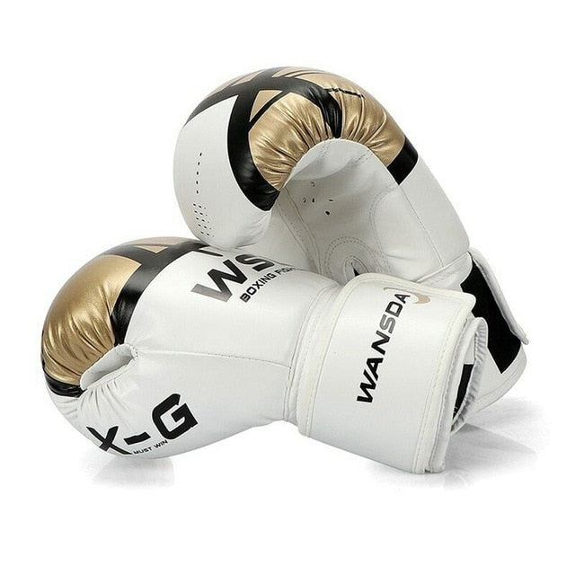 Adult Boxing Gloves PU Leather Mittens