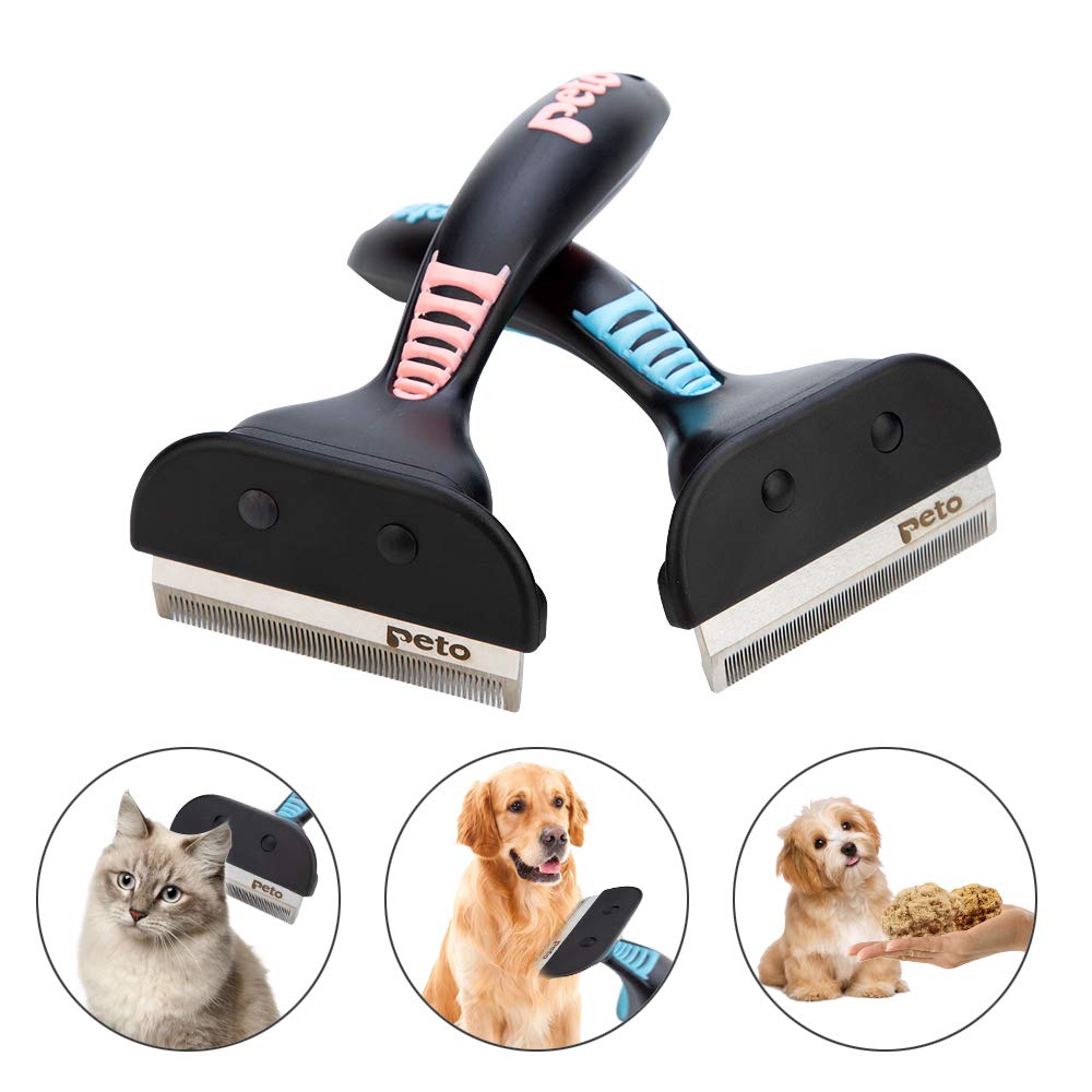 Pet Dog Deshedding Hair Removal Brush Comb