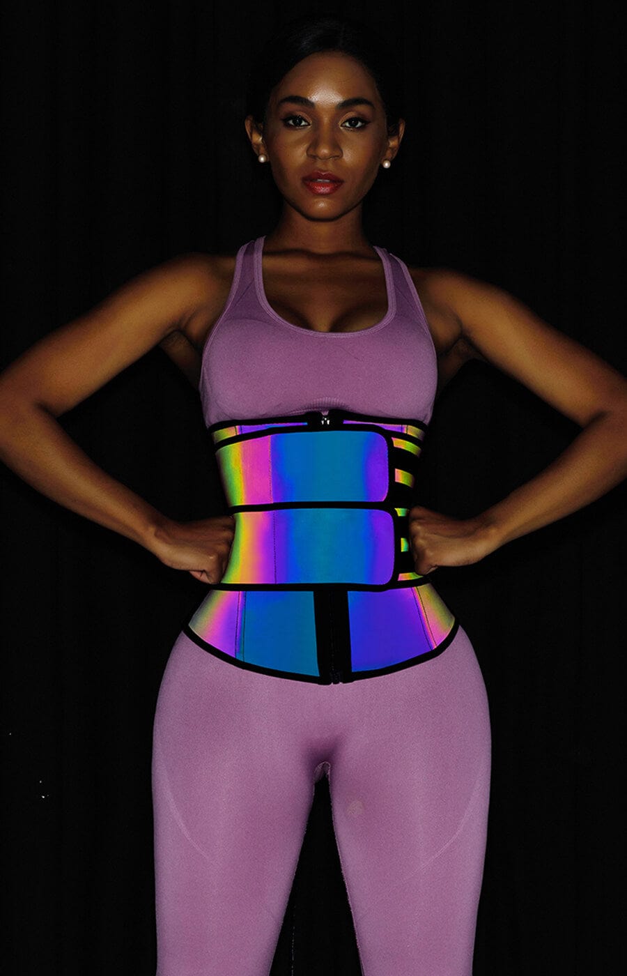 reflective waist trainer