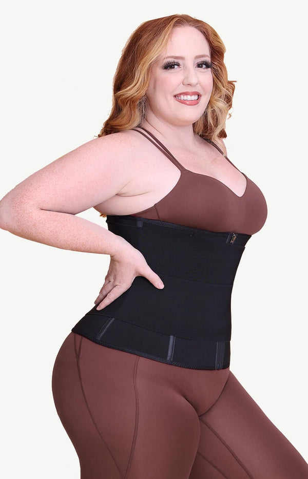 NeoSweat® Waist Trainer with Double Belts