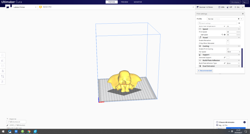 Cura Slicer Setting For Et4 3d Printer Labists Cura Slicer Setting For Et4 3d Printer Labists