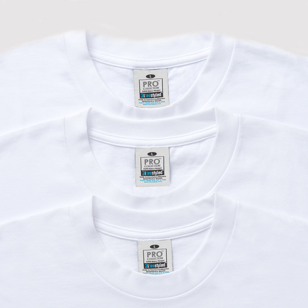 3-PACK | 7 OZ. PRO WEIGHT T-SHIRTS