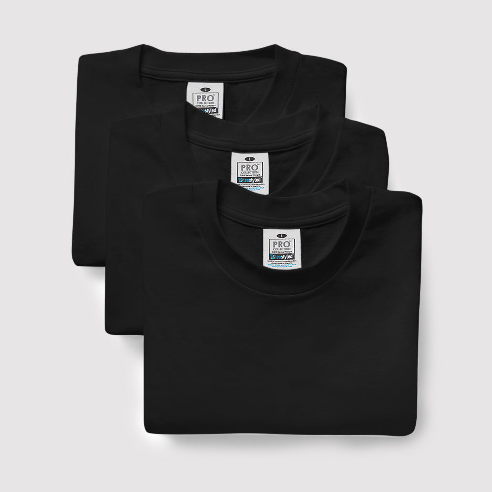 3-PACK | 7 OZ. PRO WEIGHT T-SHIRTS