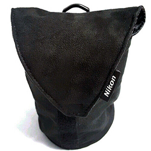 Nikon Microfiber Lens Case Sleeve Pouch Cover Bag (Black) CS-NK40