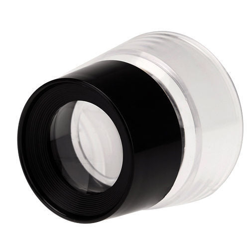 BUY 1 GET 1 FREE! Round 10X Loupe Magnifier for Film Viewer Jeweler Insect Observation