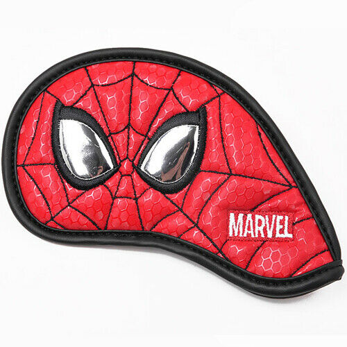 Volvik Marvel Spider Man VAHB (9EA) Iron Golf Club Head Cover #4-9/S/A/P (Red)