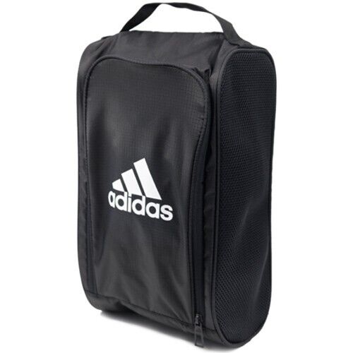 Adidas Golf Shoes Ventilated Mesh Case Sports Travel Case Pouch Bag (Black)