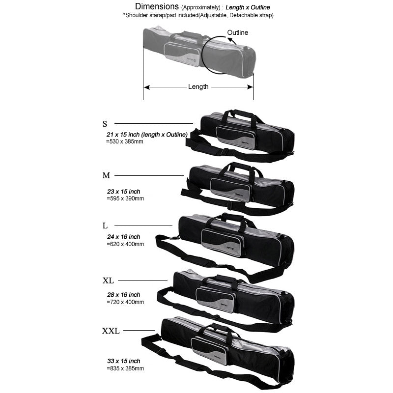 Matin Tripod Monopod Case Carrying Bag (S)