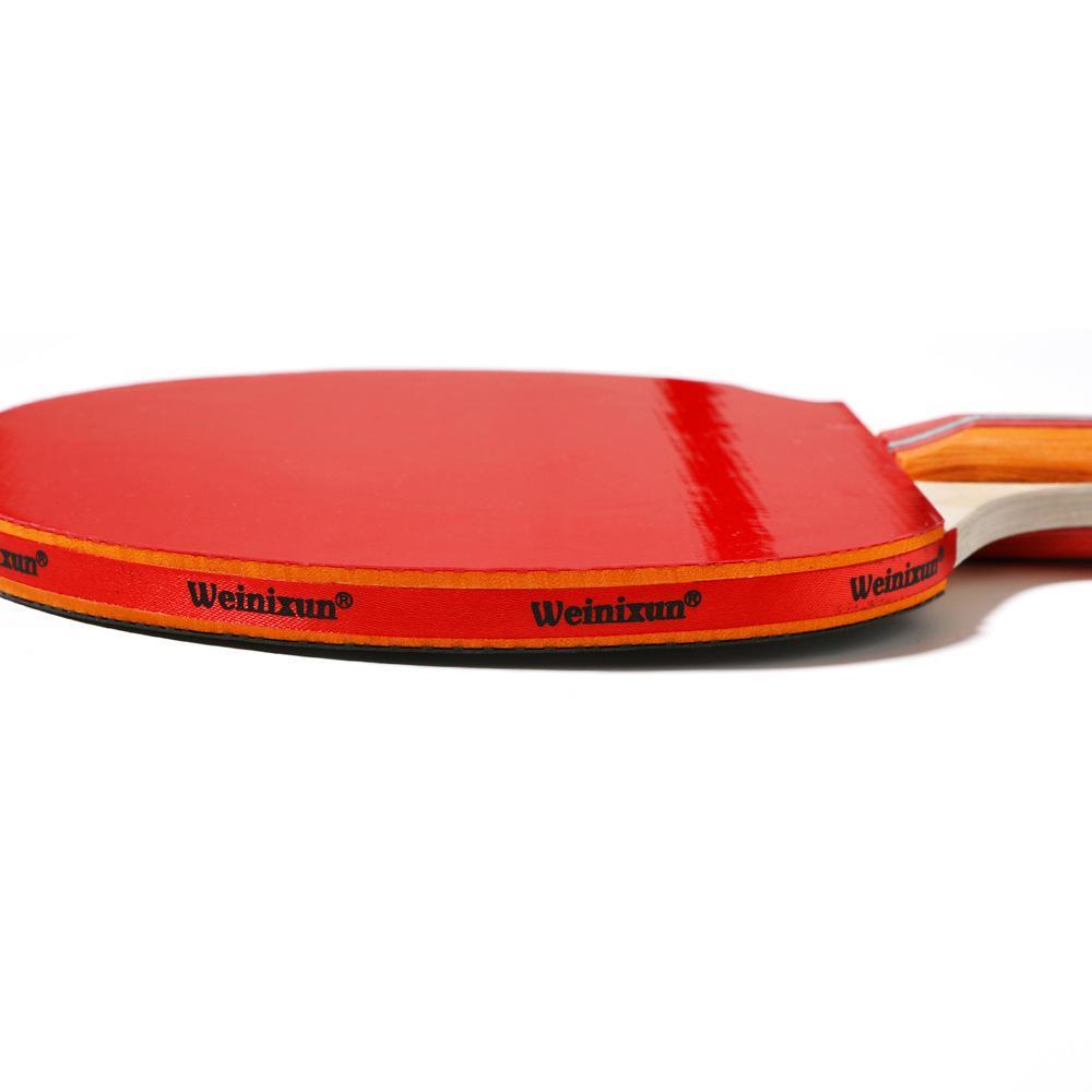 Double Reverse Rubber Horizontal Racket Ping Pong Racket