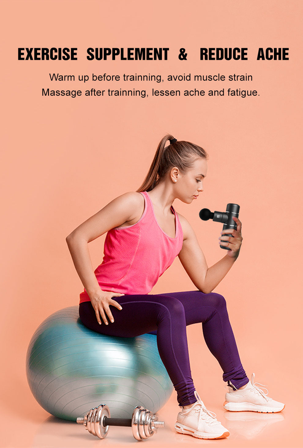 Bruning Mini Massage Gun Device Percussion