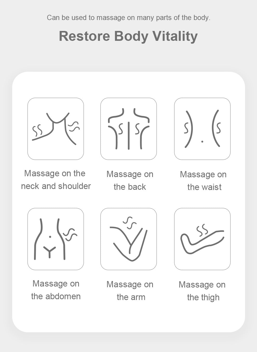 Hi5 Hilmar is a multi-body massage device