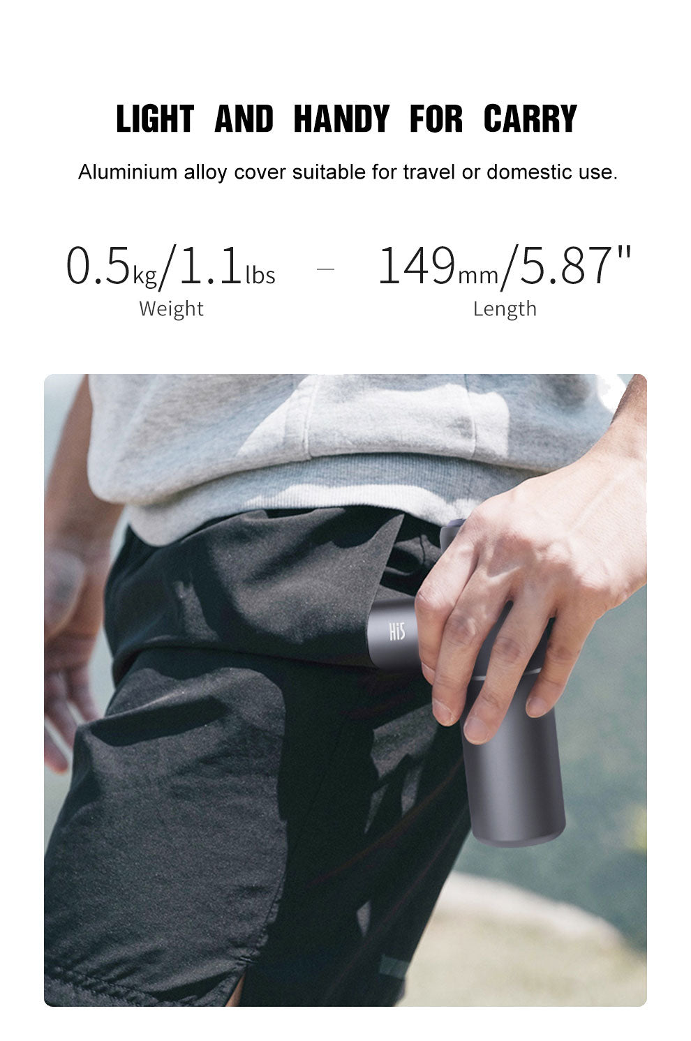 Bruning Mini Massage Gun Device Percussion
