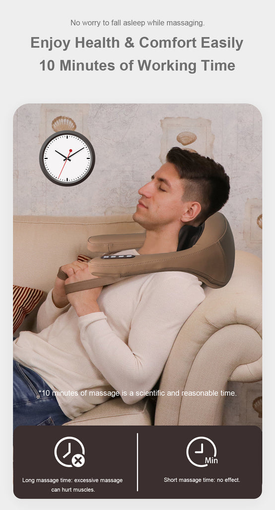 Hi5 Wilmar Multi-part Body Kneading Massager with Heat