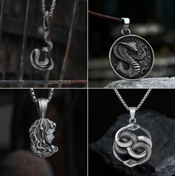 Snake Pendants - Gthic.com - Blog