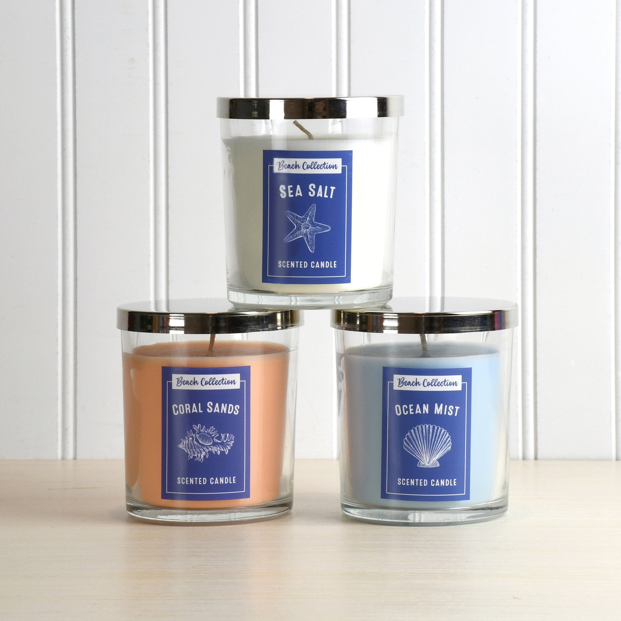 Beach Scented Wax Candle Collection