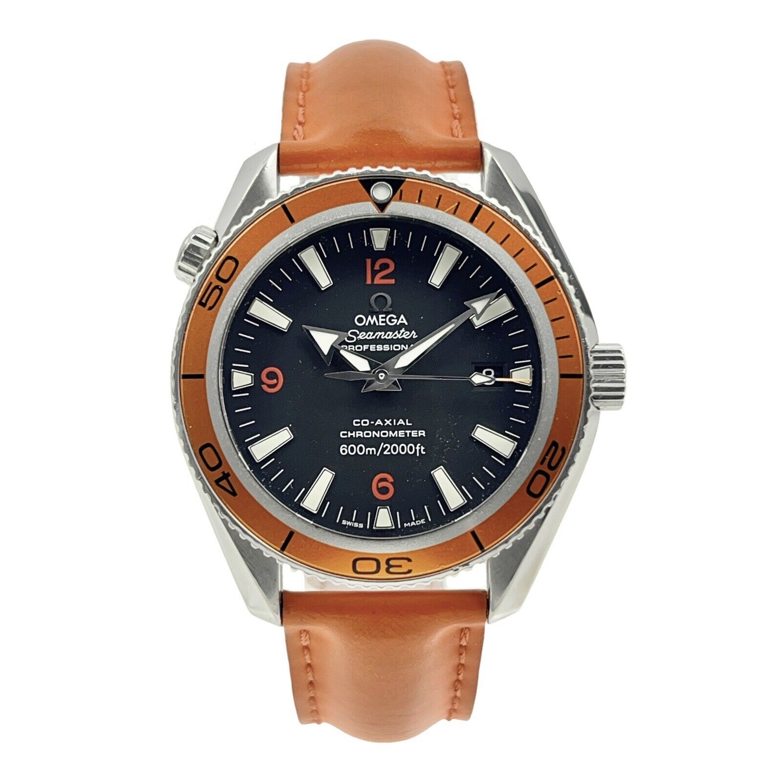 OMEGA Seamaster Planet Ocean Ref - 2909.50.38 Coaxial chronometer 42mm Orange