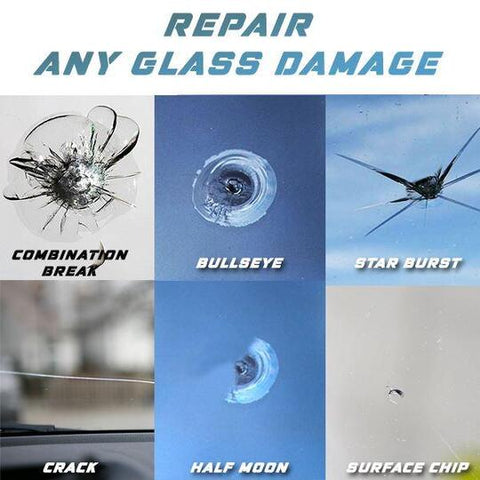 bar magnet Automotive Glass Nano Repair Glue Fluid Car Windshield Repair Resin Cracked Glass Repair Kit Glass Corrector Car Crack Repairing cable chains
