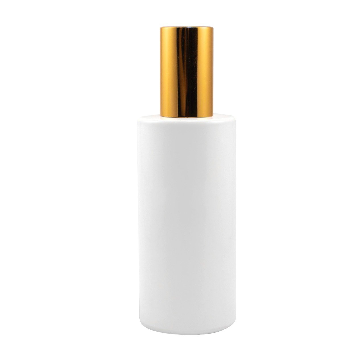 150ml Sample Sanitizer (White Plastic Bottle with Gold Lid)