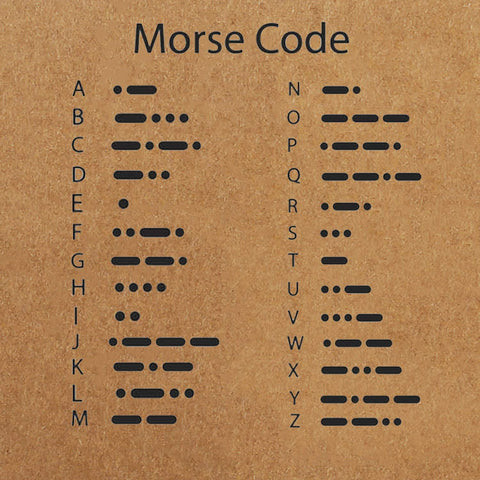 Morse Code Constellations Bracelet