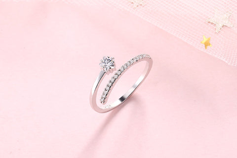 "Bling Dream" Diamond Star Ring