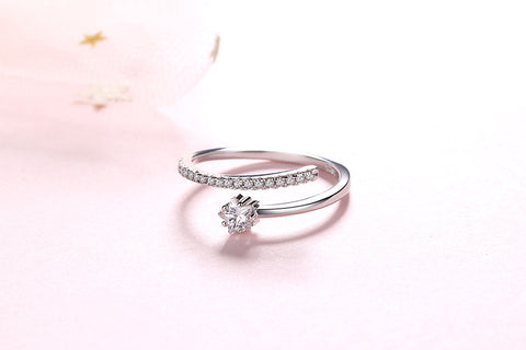 "Bling Dream" Diamond Star Ring