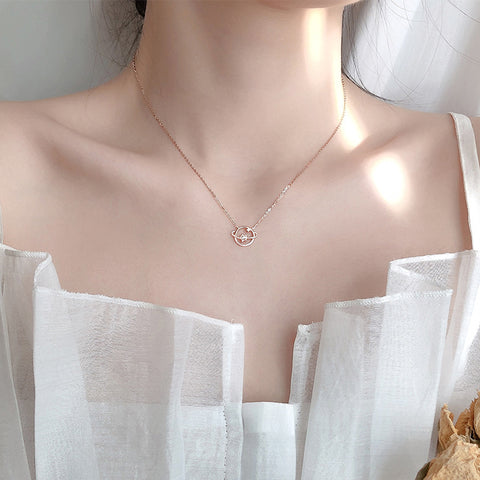 "Light of Surround" Sterling Silver Necklace