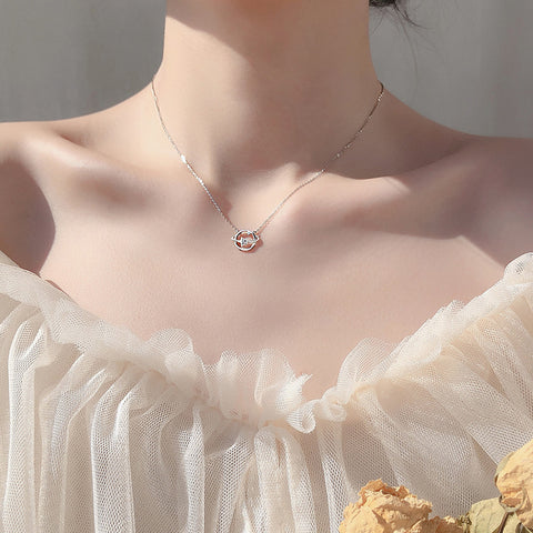 "Light of Surround" Sterling Silver Necklace