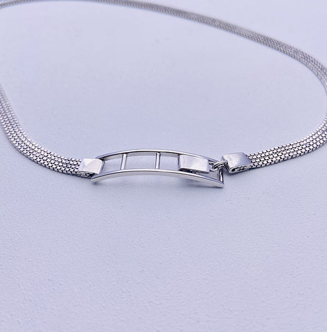 "Approach" Gold Plating Choker Necklace