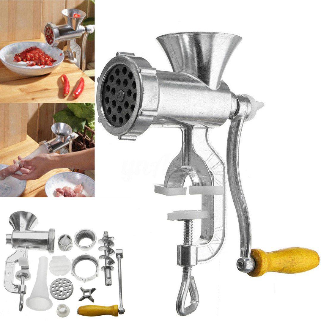 Manual Meat Grinder And Sausage Maker Hand Cranked Mincer Cooking Tools