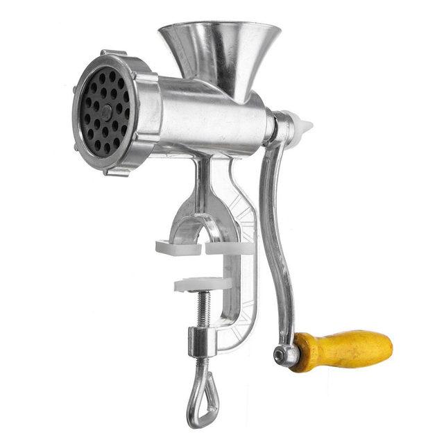 Manual Meat Grinder And Sausage Maker Hand Cranked Mincer Cooking Tools