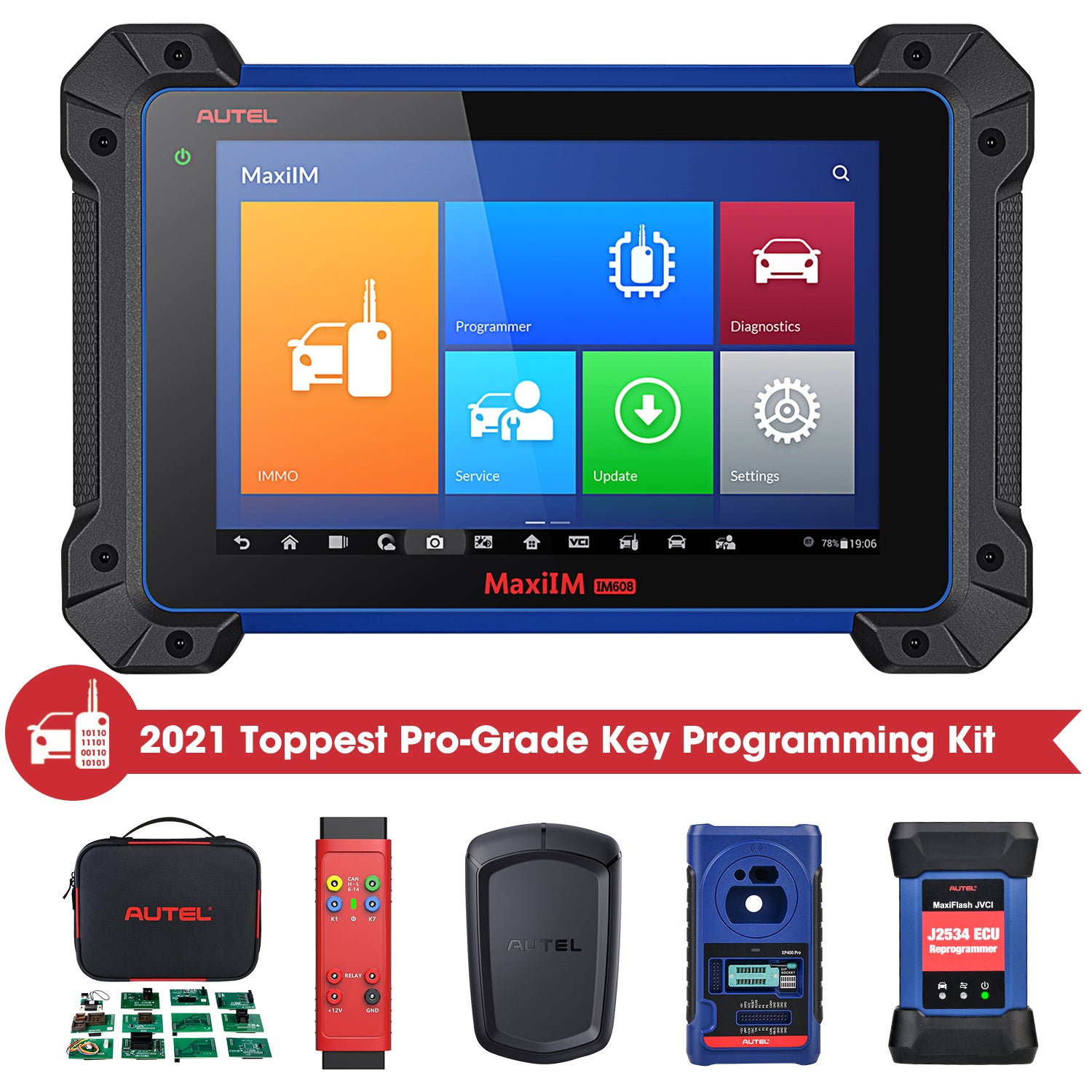 Autel IM608 PRO can do key programming