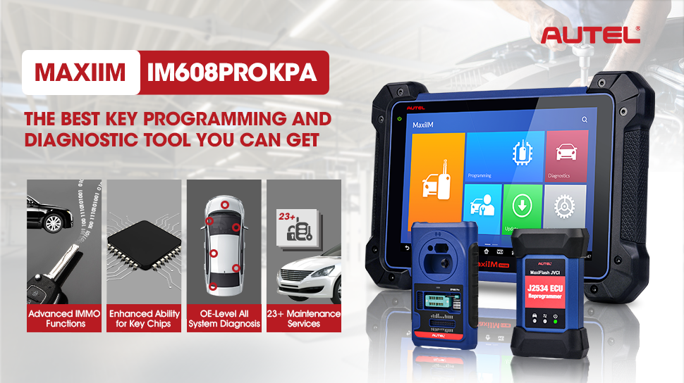 Autel IM608 Pro is a programming and diagnostic tool