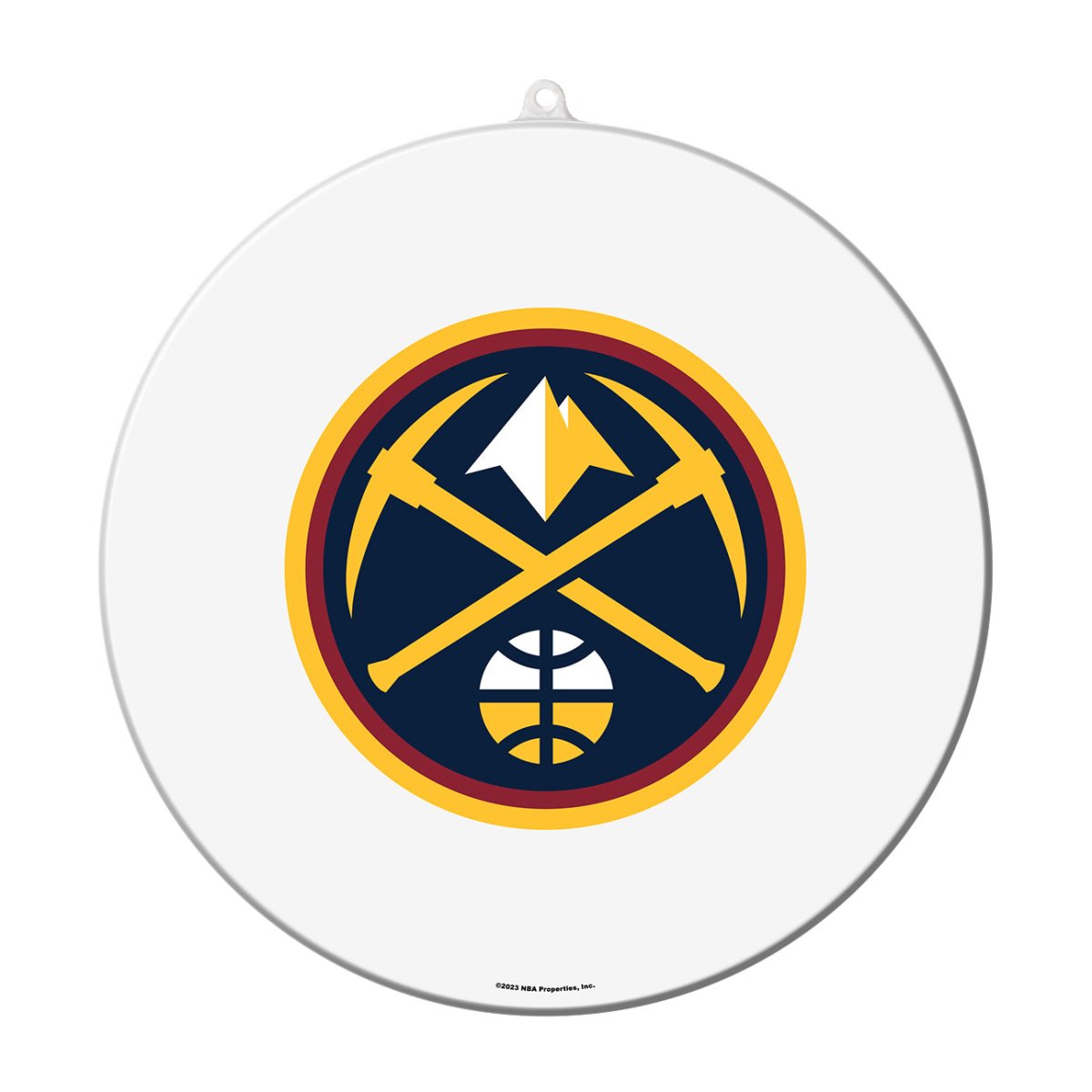 Denver Nuggets: Sun Catcher Ornament 4- Pack