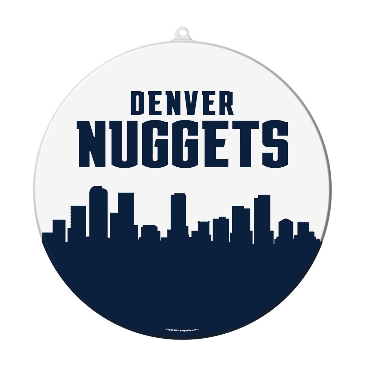 Denver Nuggets: Sun Catcher Ornament 4- Pack