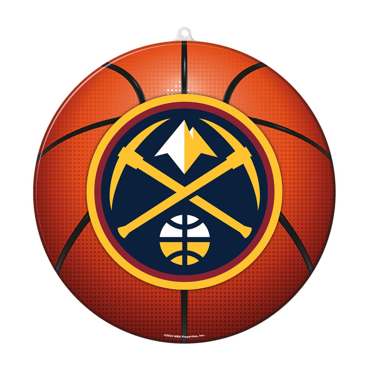 Denver Nuggets: Sun Catcher Ornament 4- Pack