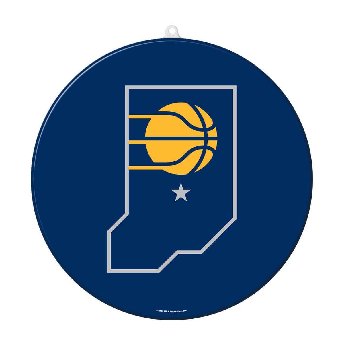 Indiana Pacers: Sun Catcher Ornament 4- Pack