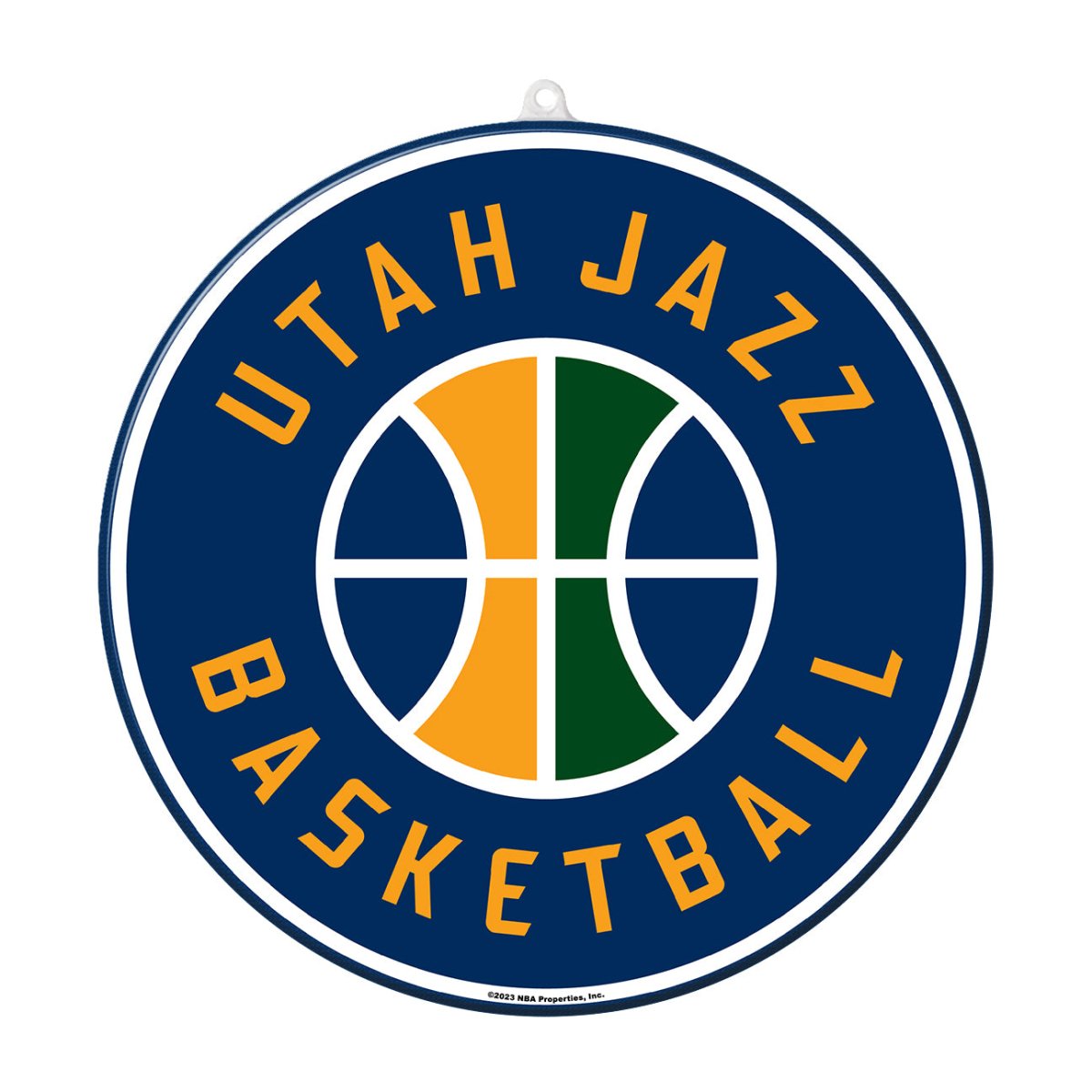 Utah Jazz: Sun Catcher Ornament 4- Pack