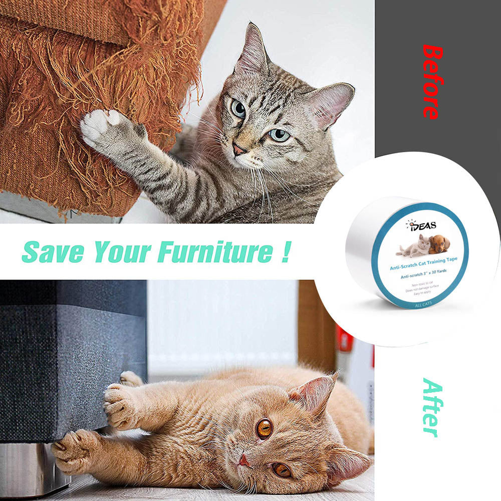 Life Easy Supply Self-adhesive Anti-Scratch Furniture Protection Tape Pet Cat Training Tape Upholstery 10 Life Easy Supply Self-adhesive Anti-Scratch Furniture Protection Tape Pet Cat Training Tape Upholstery -Life Easy Supply Sales 15196093091 769956620