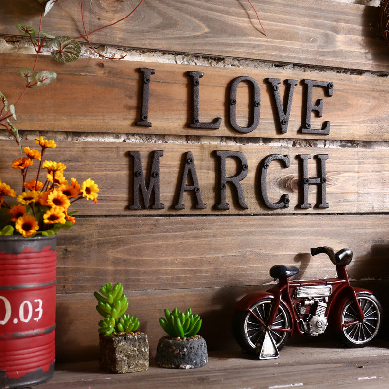 Life Easy Supply 3 Inch Vintage Wrought Iron House/Mailbox Number, DIY Cast Iron Alpabet Letter With Install Screws Other Products -Life Easy Supply Sales 1 4d93a543 ce84 437f aca6 822a4a6df551