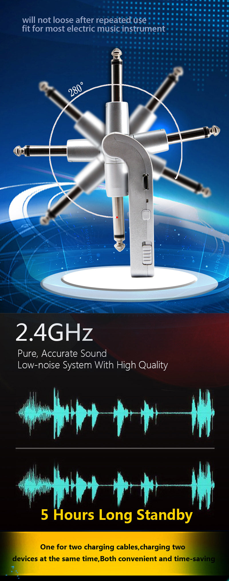 Life Easy Supply Other Products 2.4G Electric Guitar Wireless Transmission/power Amplifier System Also Good For Bass, Drum, Etc 16 Life Easy Supply Other Products 2.4G Electric Guitar Wireless Transmission/power Amplifier System Also Good For Bass, Drum, Etc -LIFE EASY SUPPLY Sales 3 aa7cc157 83ac 4db4 92c7 fb4456362527