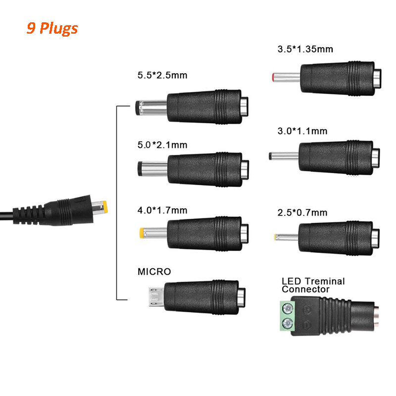 Life Easy Supply 3-12V Adjustable Power Switch Adapter 30W With 8 DC Conversion Plugs And USB Port Power Adapter 28 Life Easy Supply 3-12V Adjustable Power Switch Adapter 30W With 8 DC Conversion Plugs And USB Port Power Adapter -Life Easy Supply Sales 4 6f167361 d873 44e2 a3f8 5845b6d75b20