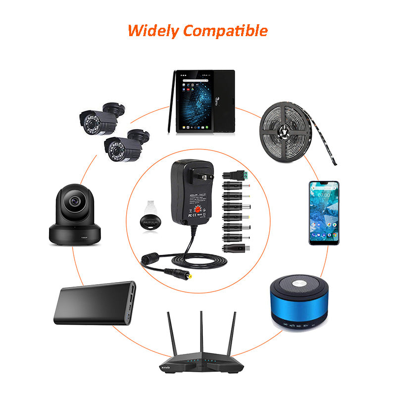 Life Easy Supply 3-12V Adjustable Power Switch Adapter 30W With 8 DC Conversion Plugs And USB Port Power Adapter 27 Life Easy Supply 3-12V Adjustable Power Switch Adapter 30W With 8 DC Conversion Plugs And USB Port Power Adapter -Life Easy Supply Sales 5 5e8b739b 48f5 4b31 8b6b 934656d9b1a7