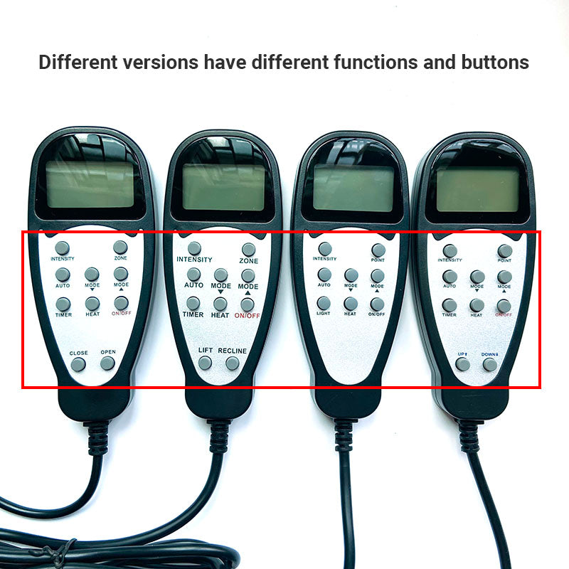 Life Easy Supply EMoMo NHX03 Massage Remote Controller For Recliner Lift Chair 20 Life Easy Supply EMoMo NHX03 Massage Remote Controller For Recliner Lift Chair -LIFE EASY SUPPLY Sales Different versions have different functions and buttons