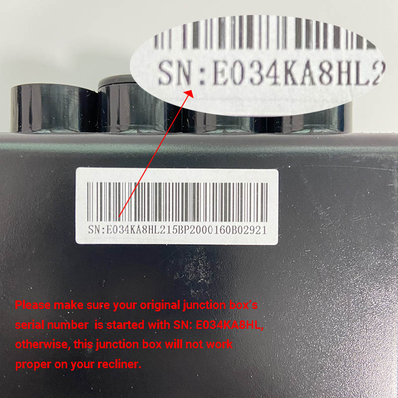 Life Easy Supply Replacement EMoMo Junction Box For Recliner Lift Chair SN:E034KA8HL 8 Life Easy Supply Replacement EMoMo Junction Box For Recliner Lift Chair SN:E034KA8HL -Life Easy Supply Sales IMG 2330