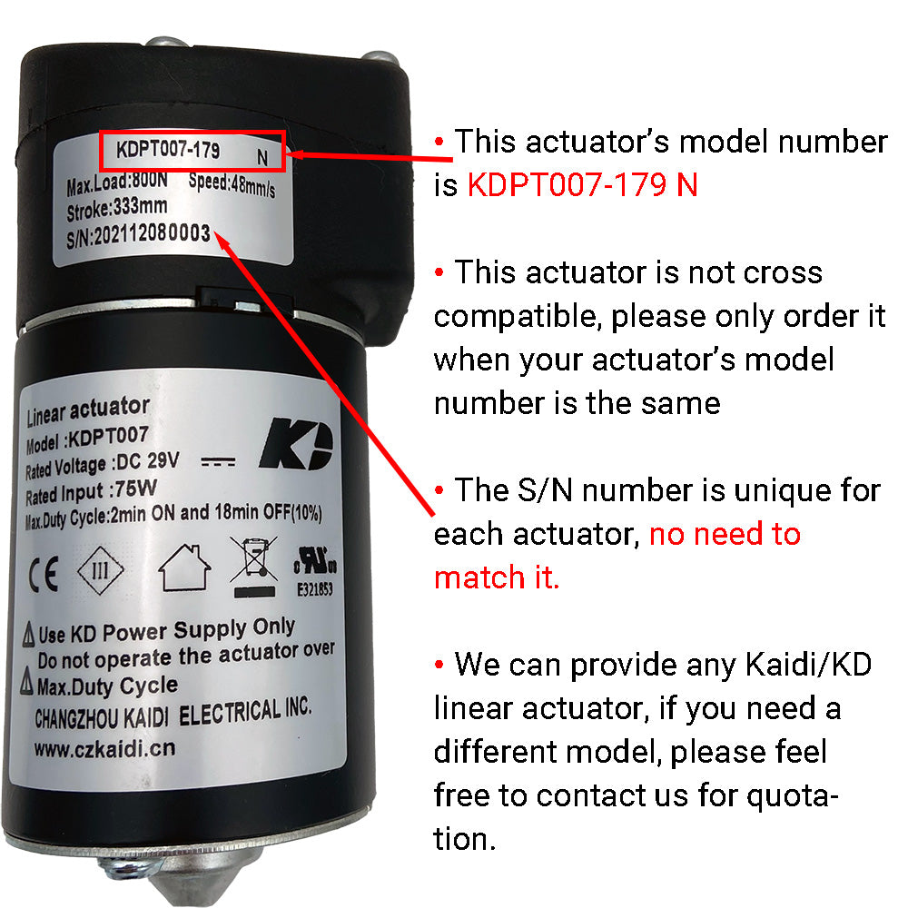 KDPT007-179 N Linear actuator motor