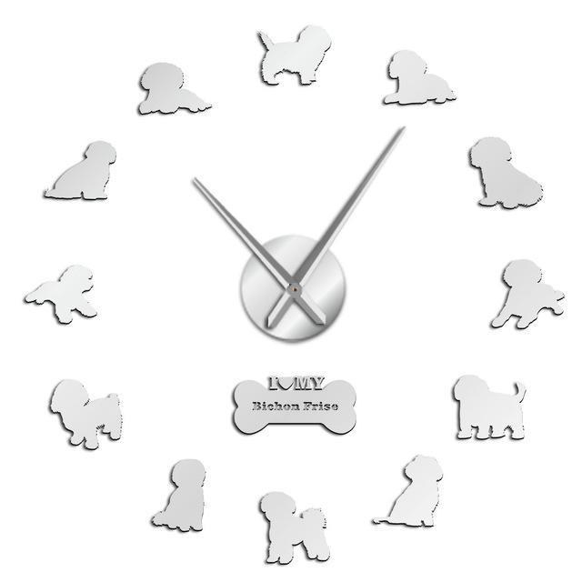 Bichon Giant Wall Clock